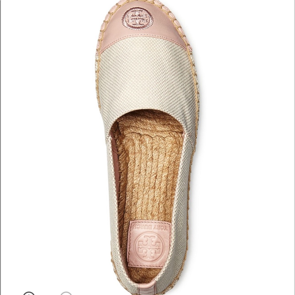 Tory Burch color block canvas espadrille - Picture 3 of 7